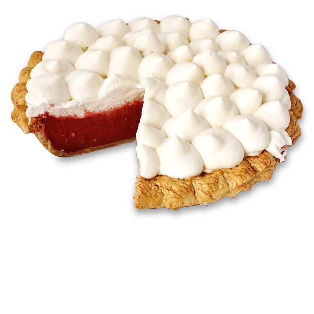Sliced Red Velvet Pie from The Pie Hole