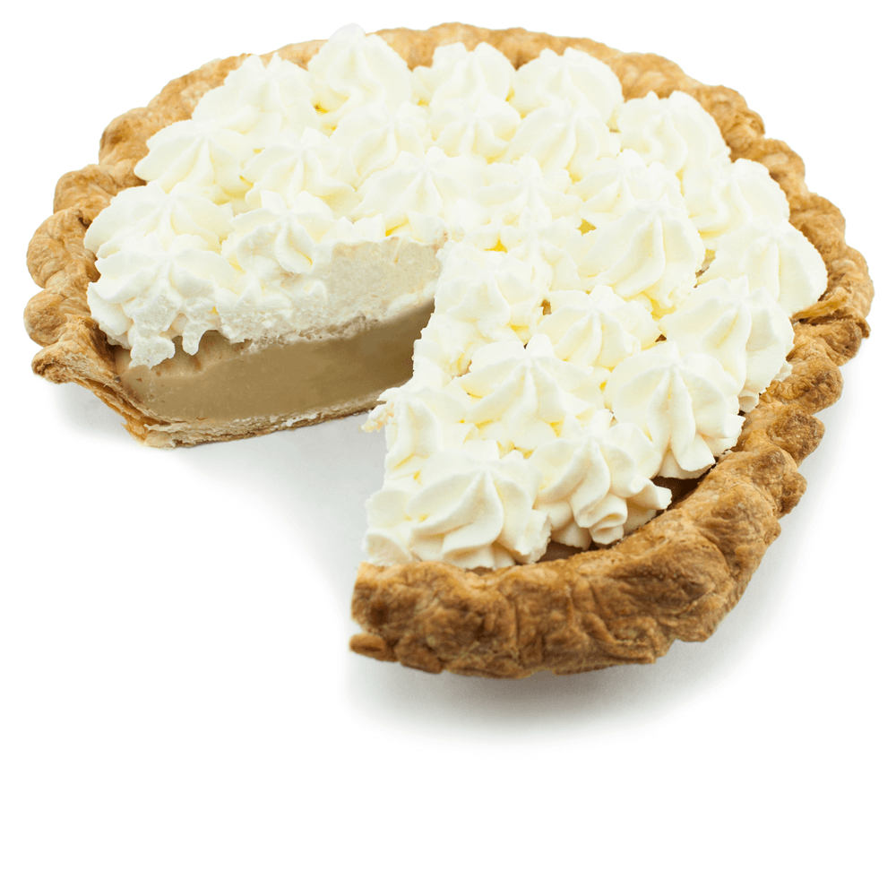Sliced Earl Grey Cream Pie from The Pie Hole