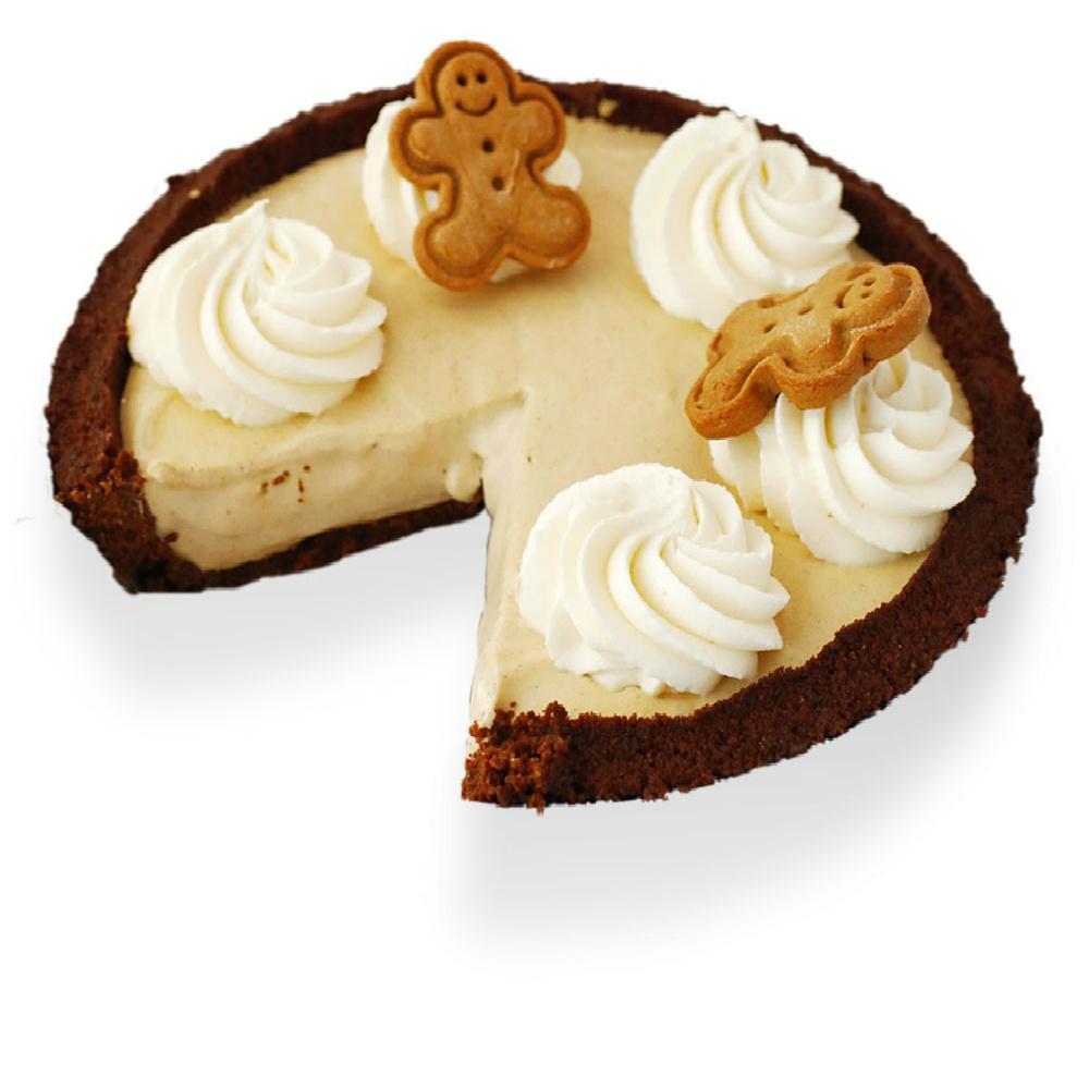 Sliced Gingerbread Cream Pie from The Pie Hole